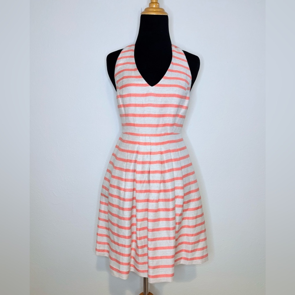 Banana Republic Fit & Flare Linen Dress Size 0 NWT